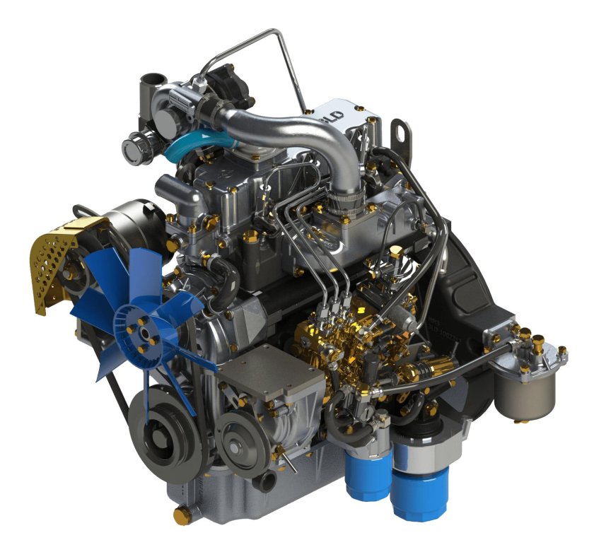 Двигатель ММЗ MMZ-3ld-20