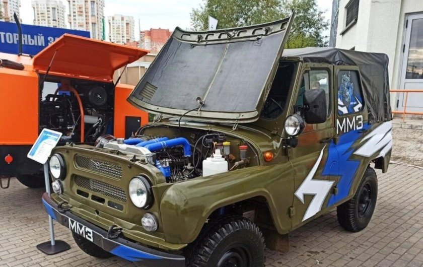 ММЗ-4dti на УАЗ