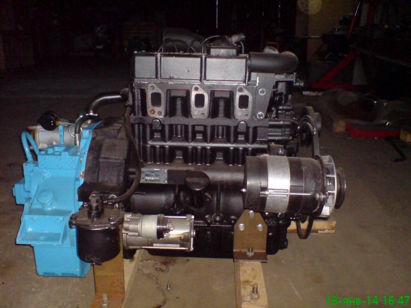 Двигатель ММЗ-3ld