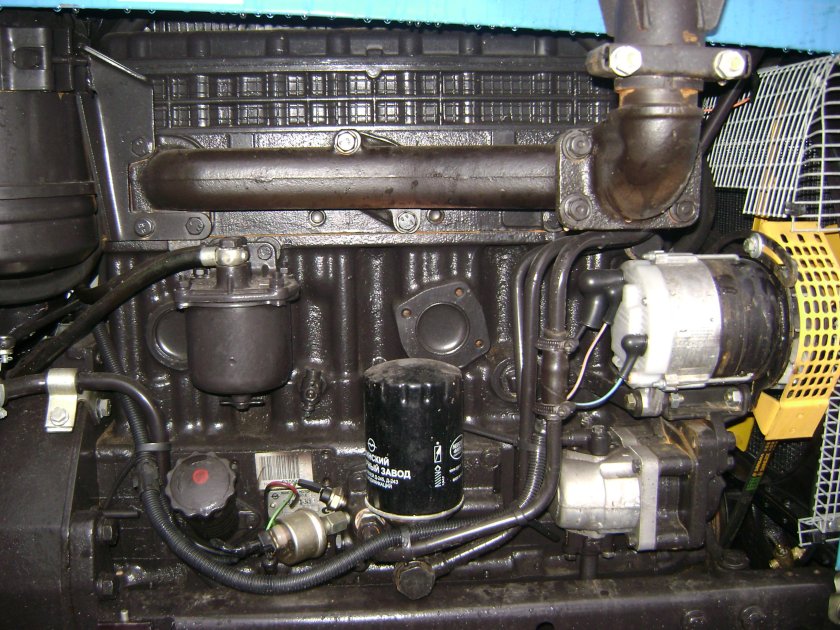 Д 245 на МТЗ 82