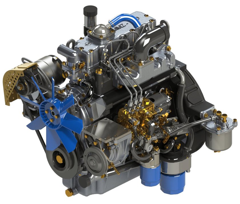 Двигатель ММЗ-3ld