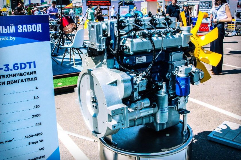Дизельный двигатель ММЗ-4dt