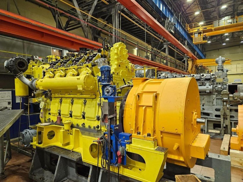 Общая сборка дизеля