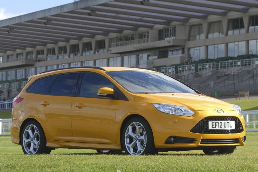 Форд фокус 3 универсал желтый