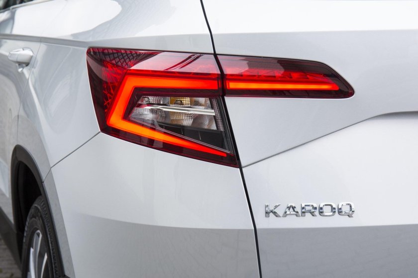 Задний фонарь Шкода Карок