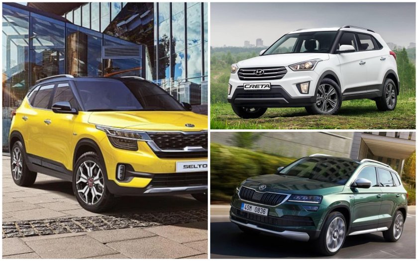 Kia Seltos и Hyundai Creta