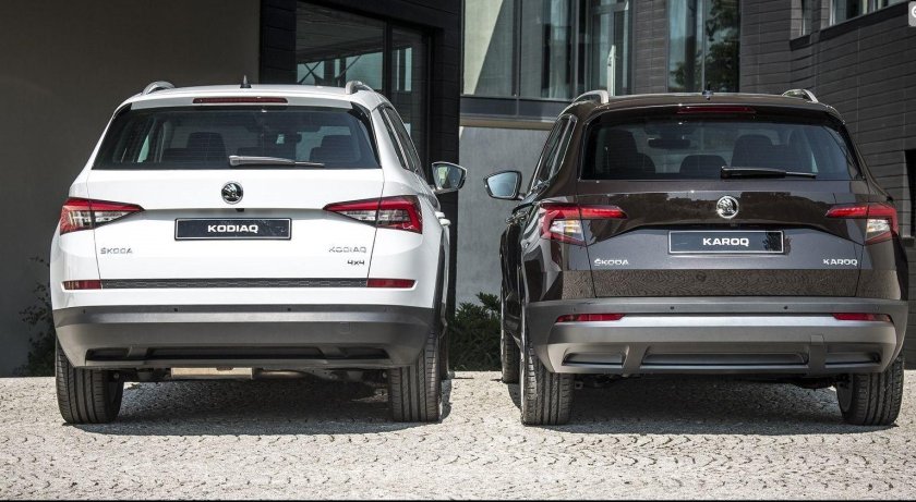 Шкода Карок и Кодиак