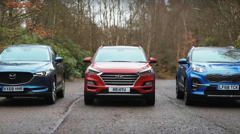 Хендай Туксон или Мазда сх5