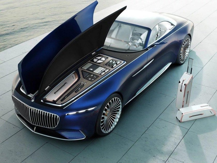 Mercedes-benz vision maybach 6 cabriolet concept