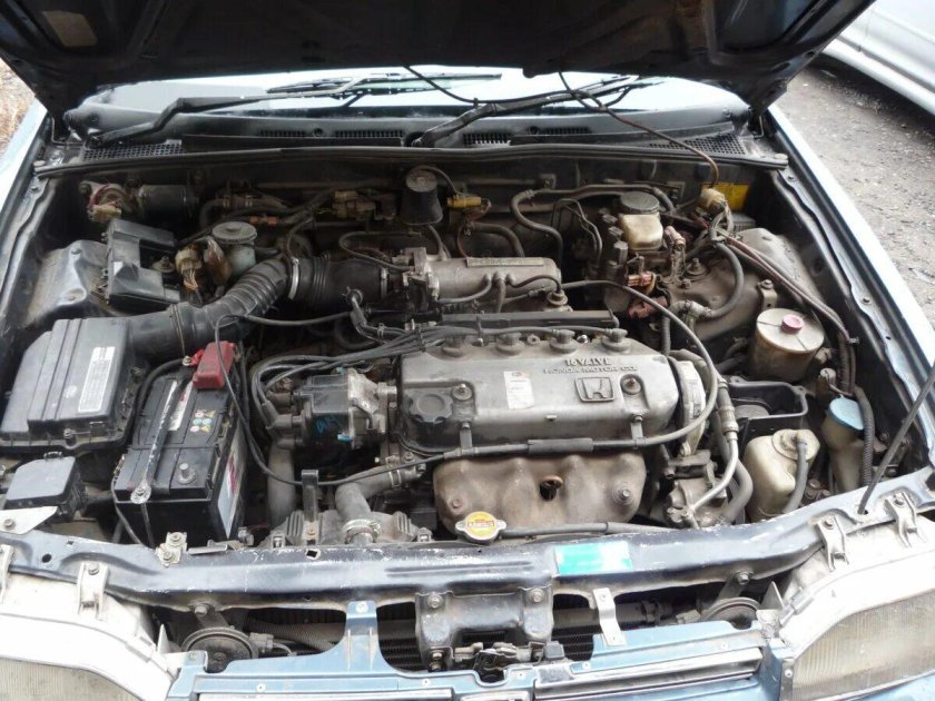 Honda Concerto 1992 под капотом