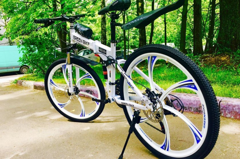 Велосипед на литье