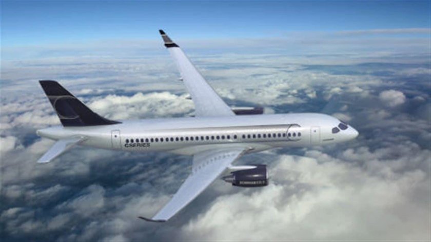 Самолет бомбардье