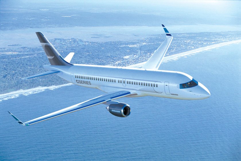 Канадский самолет Бомбардье