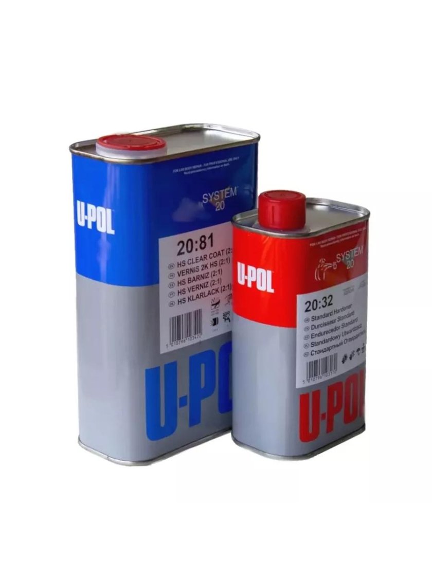 U-Pol s2081 лак HS Clear 2:1 (1л+0,5л)