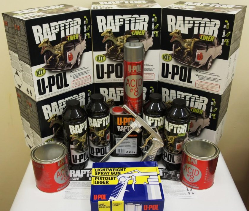 U-Pol Gun/1 пистолет для нанесения GRAVITEX И Raptor