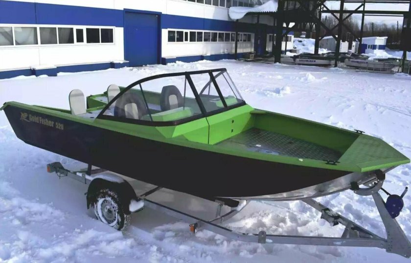 Wyatboat Gold Fisher 520 DCM Fish