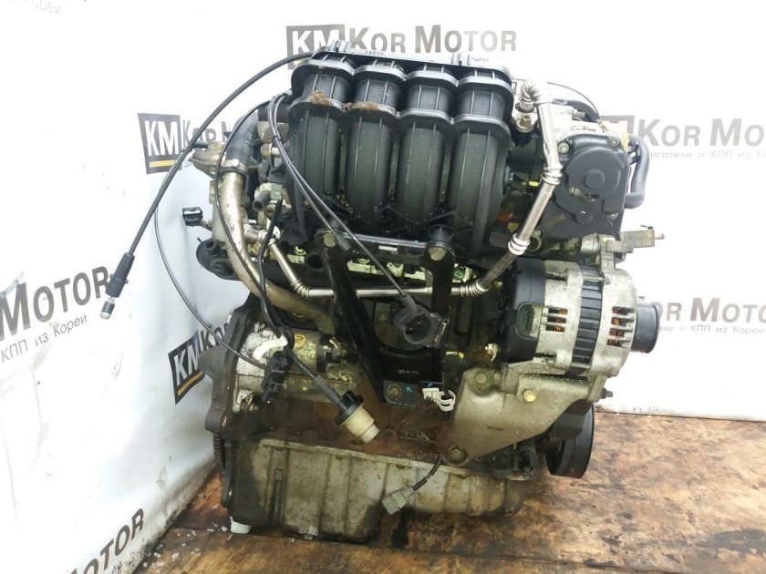 Двигатель в сборе Дэу Лачетти 1.5