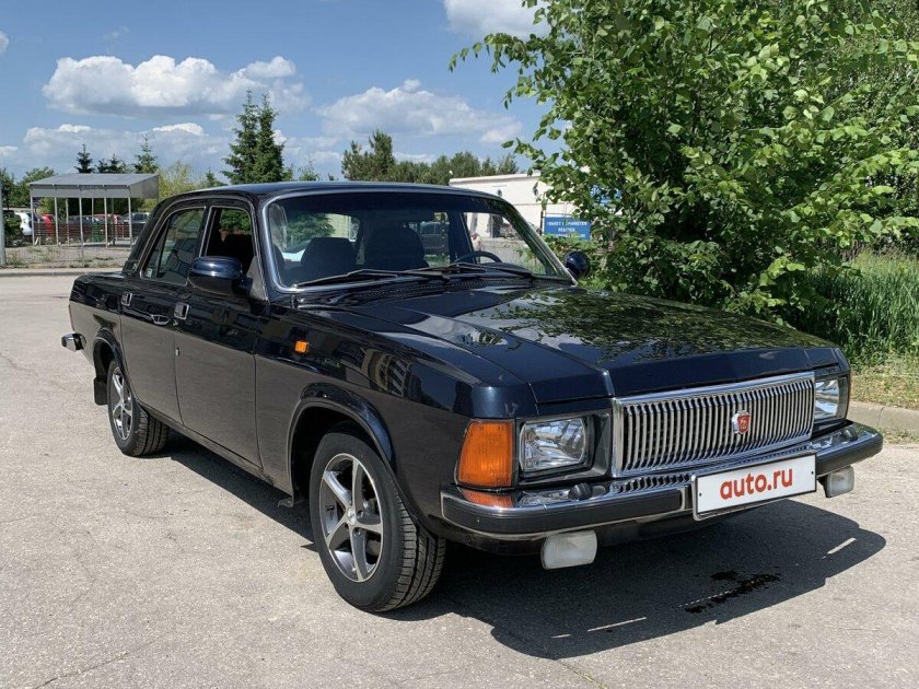 Волга газ 3102 черная