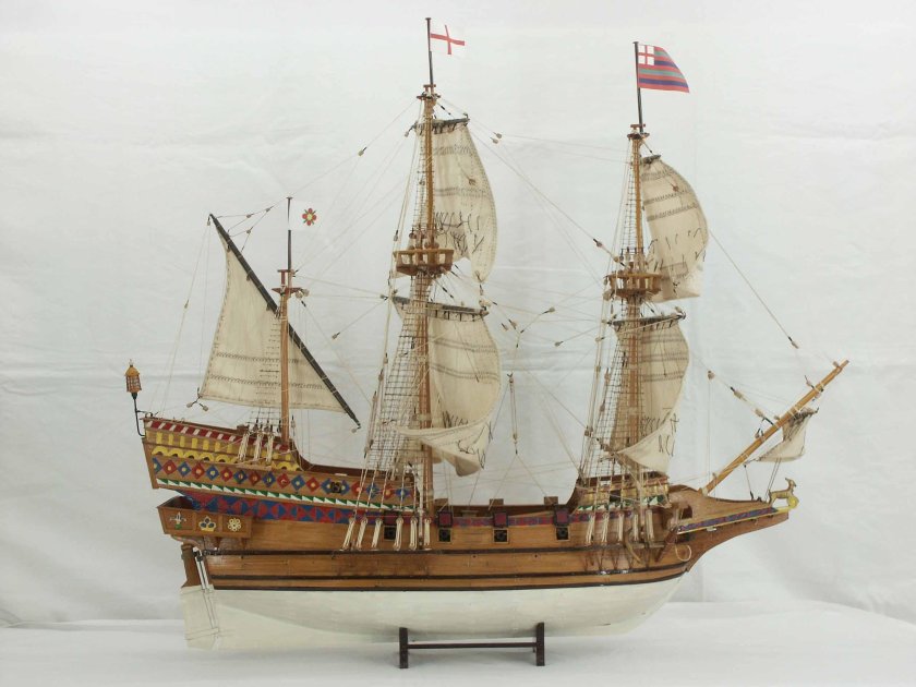 Золотая Лань корабль Дрейка