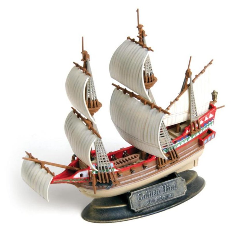 Сборная модель Галеон "Золотая Лань"6509