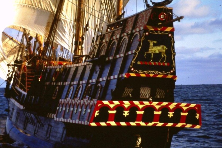 Галеон Дрейка Золотая Лань