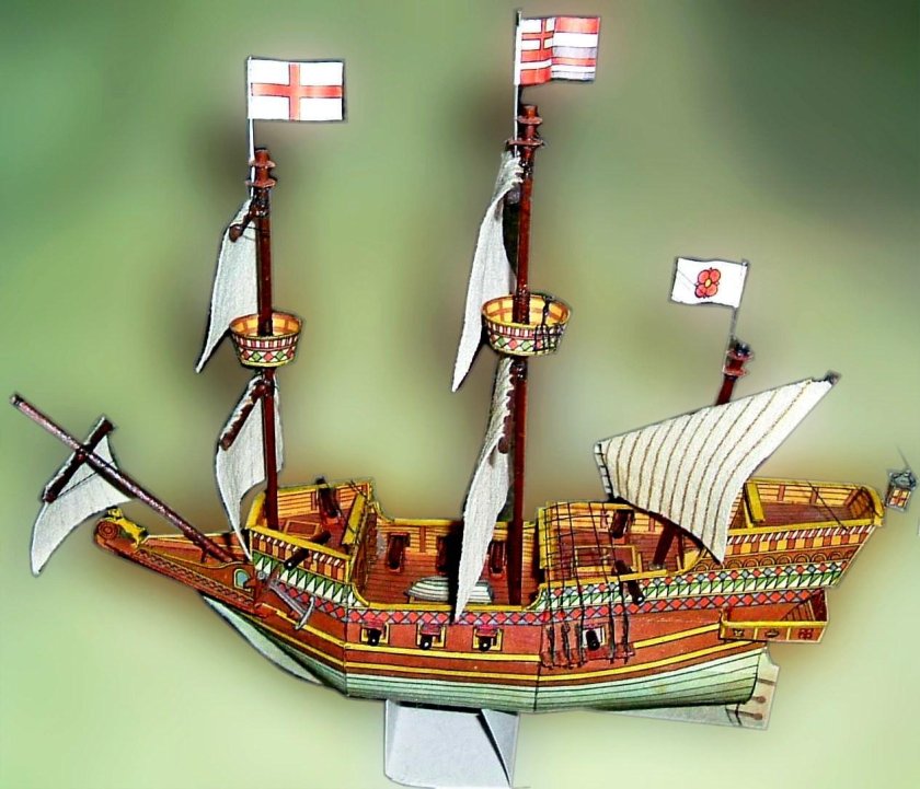 Золотая Лань корабль Дрейка