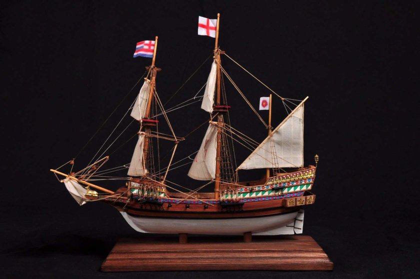 Золотая лань корабль дрейка