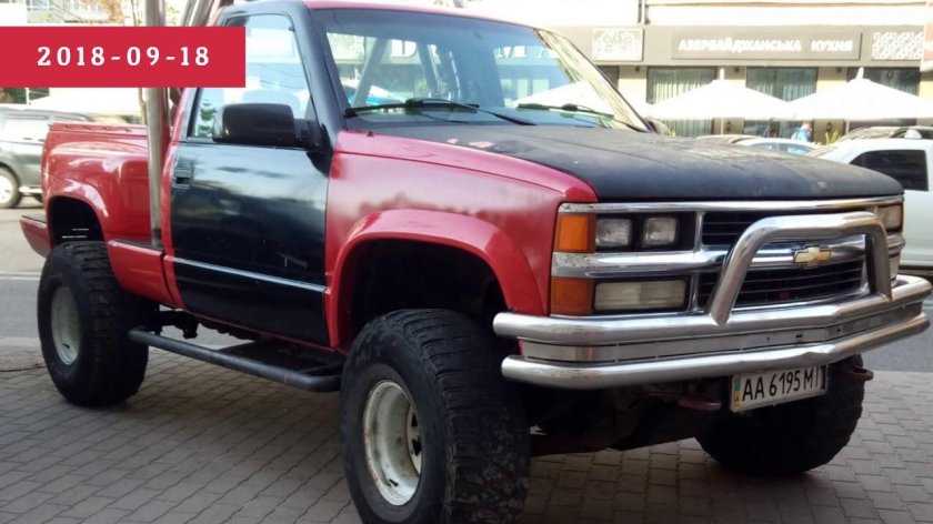 Шевроле Сильверадо сиротка