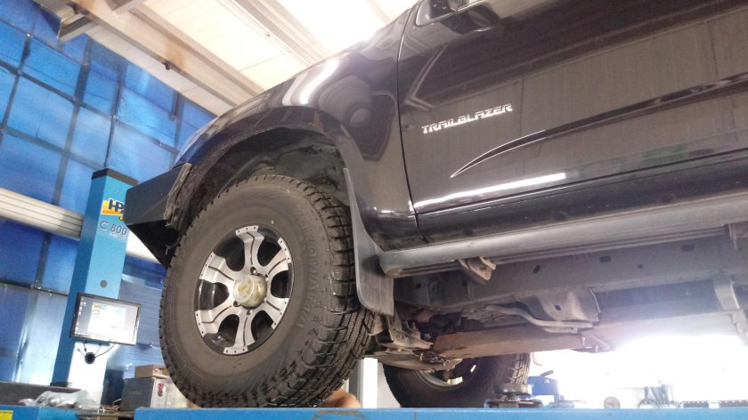 ГАЗ на Chevrolet trailblazer 1