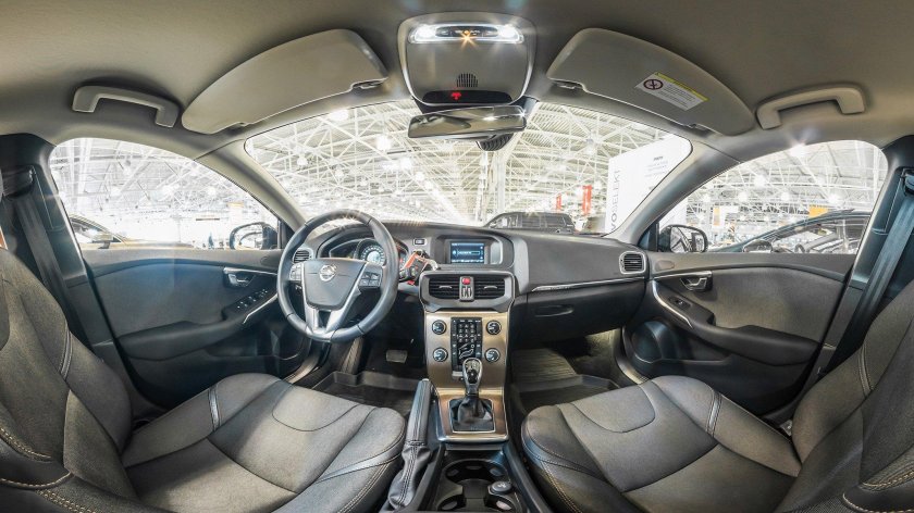 Volvo s40 2 салон