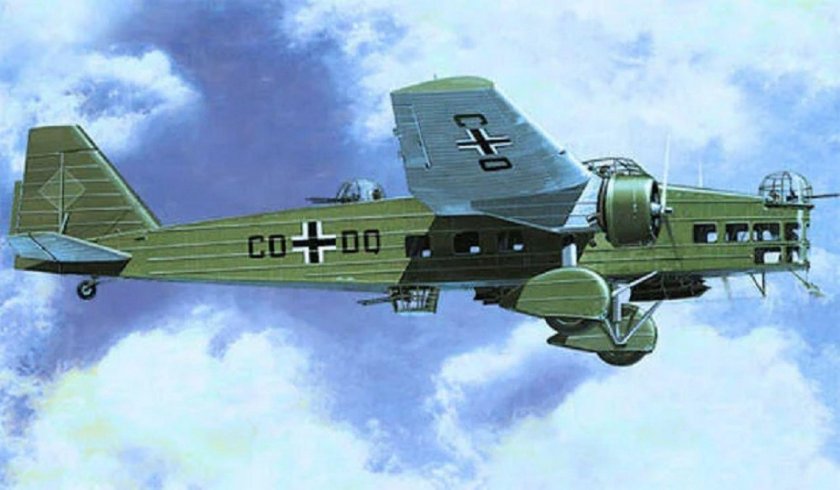 Бомбардировщик Bloch MB.200 модель