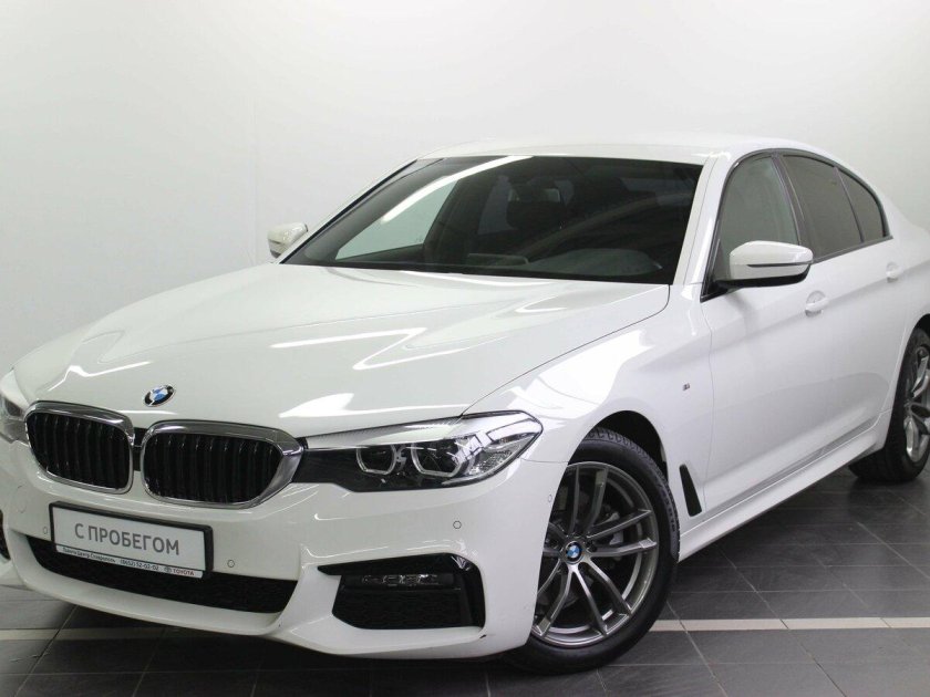Бмв 5 2018 белая