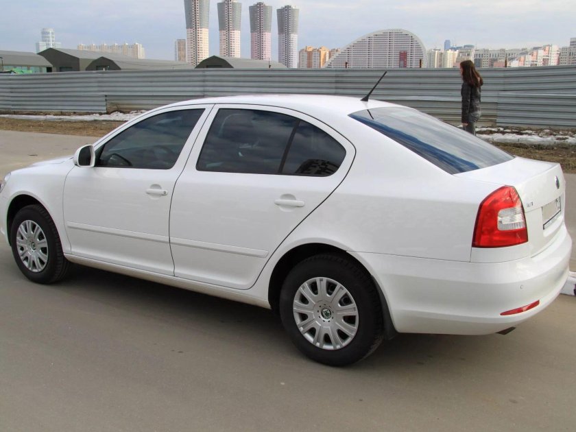 Skoda Octavia a5 тонировка