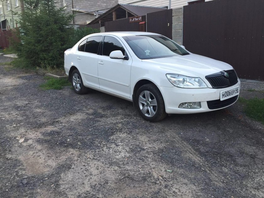 Октавия а5 антихром