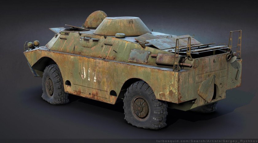 БРДМ 2 Чернобыль