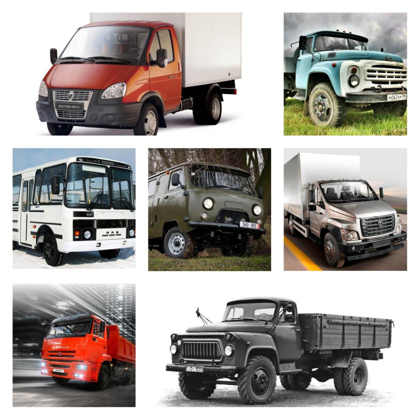 ВАЗ ГАЗ УАЗ ПАЗ