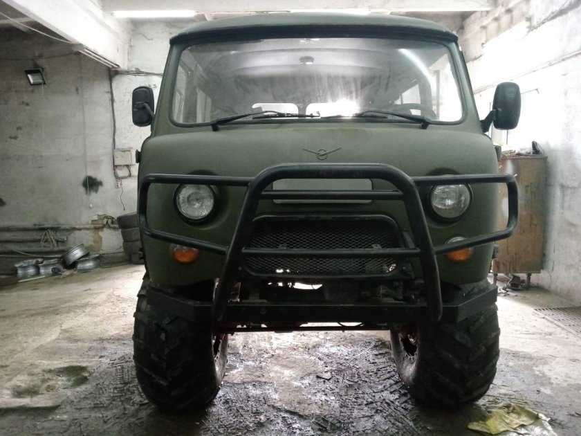 Бампер уаз буханка