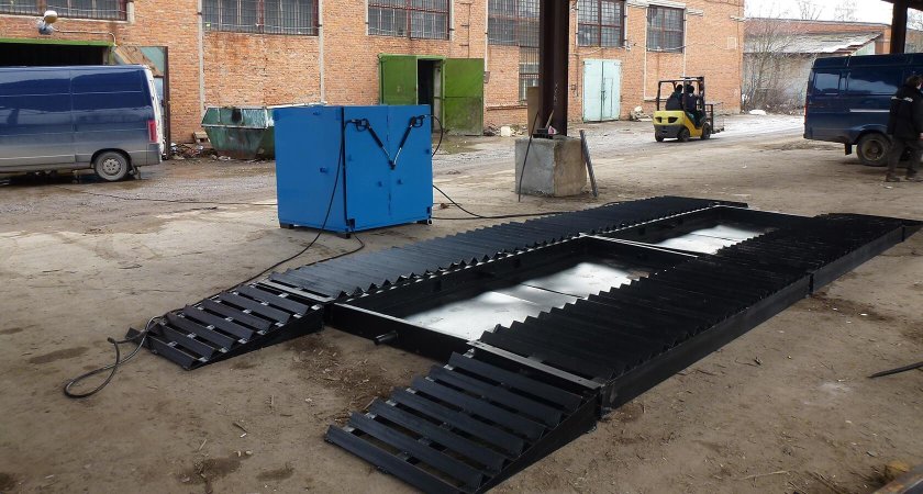 Мойка колес на стройплощадке