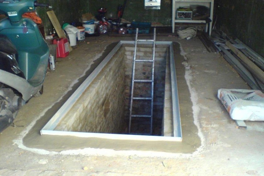 Армирование смотровой ямы 4х90