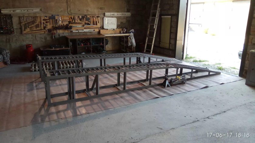 Универсальная разборная эстакада УРЭ-300ал