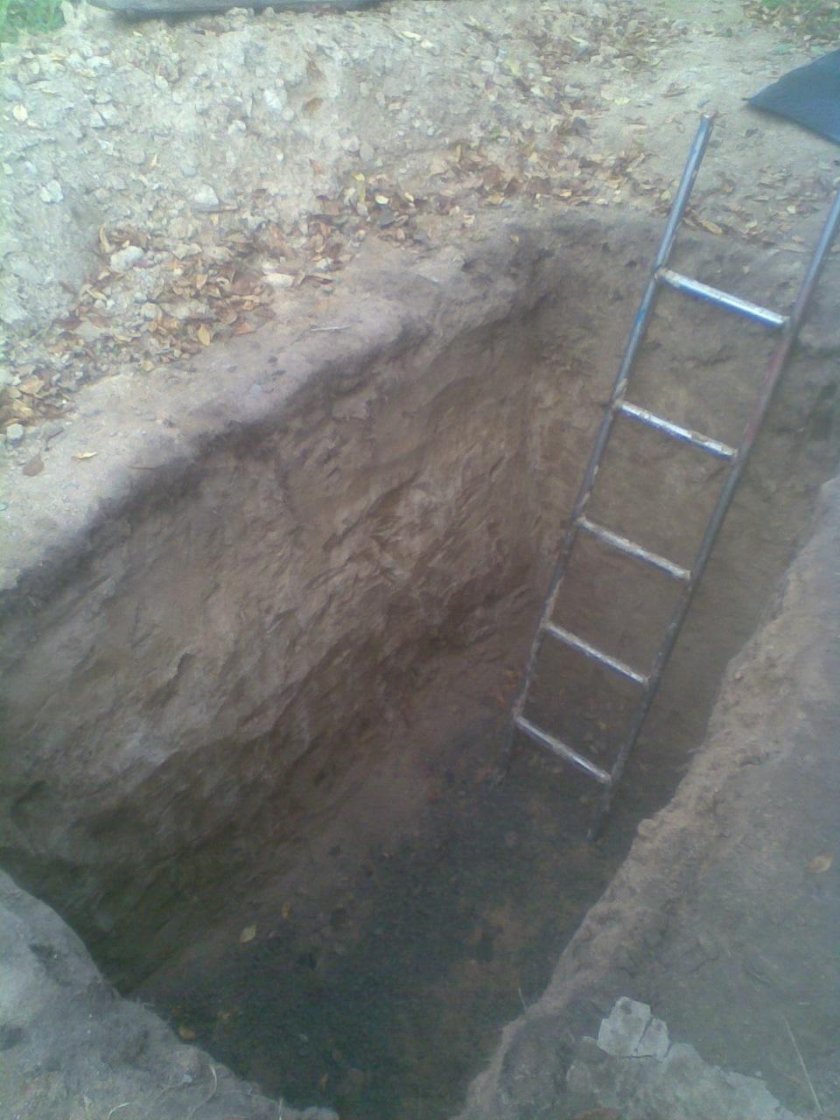 Яма для автомобиля