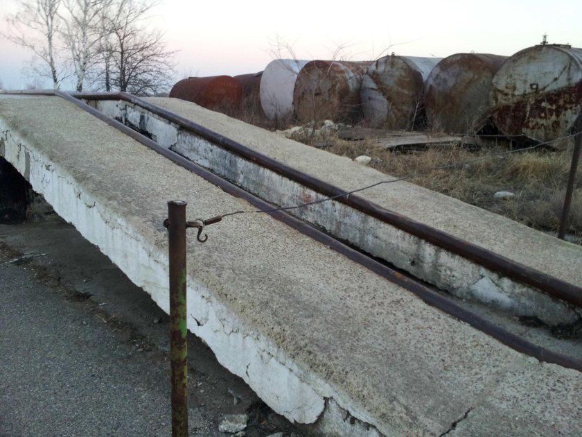 Бетоновозная эстакада