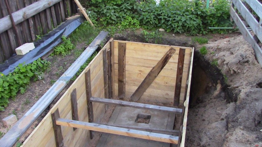 Яма для авто на даче