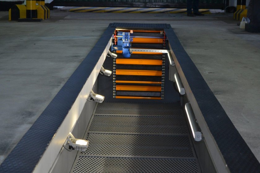 Реборды смотровой ямы