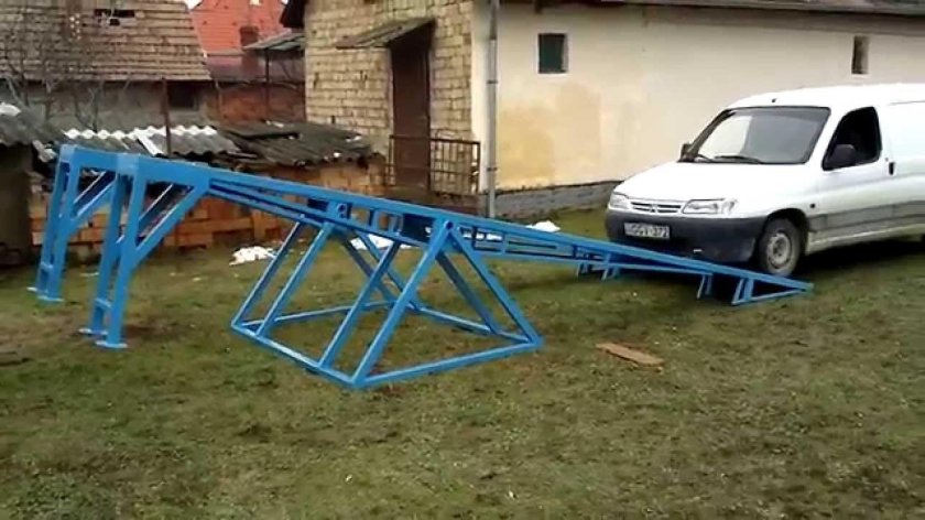 Универсальная разборная эстакада УРЭ-300ал