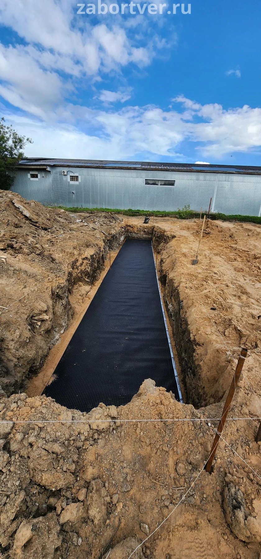 Мембрана плантер под фундаментную плиту