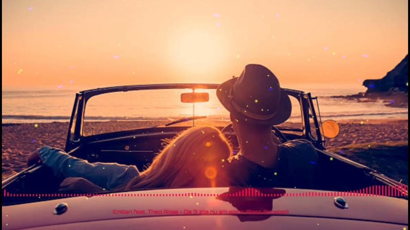 Пара в кабриолете