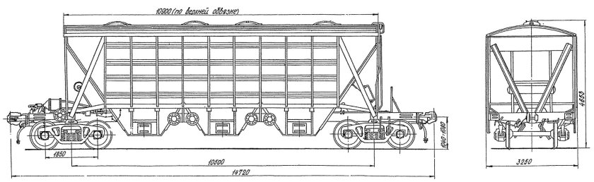 11-739 Вагон хоппер
