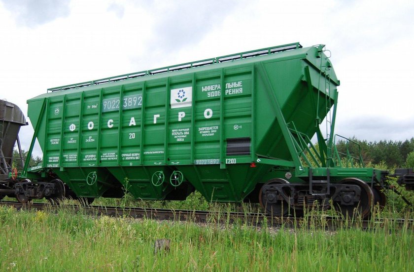 Вагон хоппер зерновоз