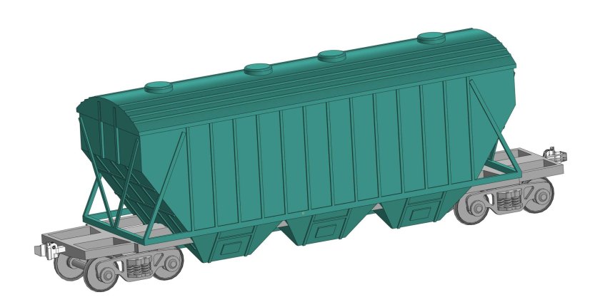 Вагон хоппер 19-9950